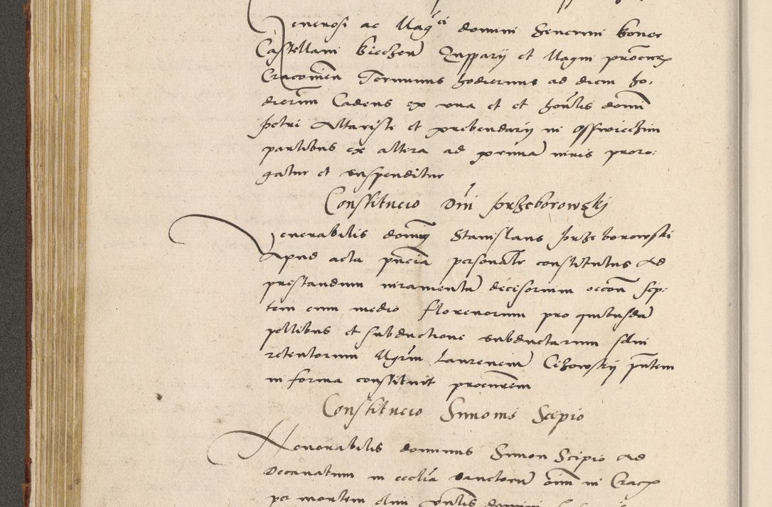 Zdjęcie nr 191 dla obiektu archiwalnego: Acta actorum coram R. D. Petro de Gamratis, archiepiscopo Gnesnensi et episcopo Cracoviensi, Legato nato ac Regni Poloniae primate ad annum 1543 - praesidente tunc Suae Rever. Paternitatis curiae cancellario R. D. Bartholomaeo Gantkowski, Posnaniensi et curiae nostrae cancellario.
