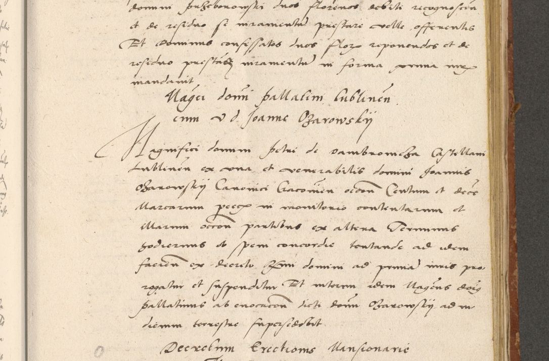 Zdjęcie nr 188 dla obiektu archiwalnego: Acta actorum coram R. D. Petro de Gamratis, archiepiscopo Gnesnensi et episcopo Cracoviensi, Legato nato ac Regni Poloniae primate ad annum 1543 - praesidente tunc Suae Rever. Paternitatis curiae cancellario R. D. Bartholomaeo Gantkowski, Posnaniensi et curiae nostrae cancellario.