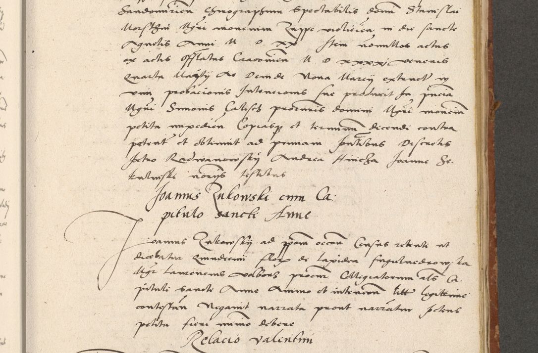 Zdjęcie nr 184 dla obiektu archiwalnego: Acta actorum coram R. D. Petro de Gamratis, archiepiscopo Gnesnensi et episcopo Cracoviensi, Legato nato ac Regni Poloniae primate ad annum 1543 - praesidente tunc Suae Rever. Paternitatis curiae cancellario R. D. Bartholomaeo Gantkowski, Posnaniensi et curiae nostrae cancellario.