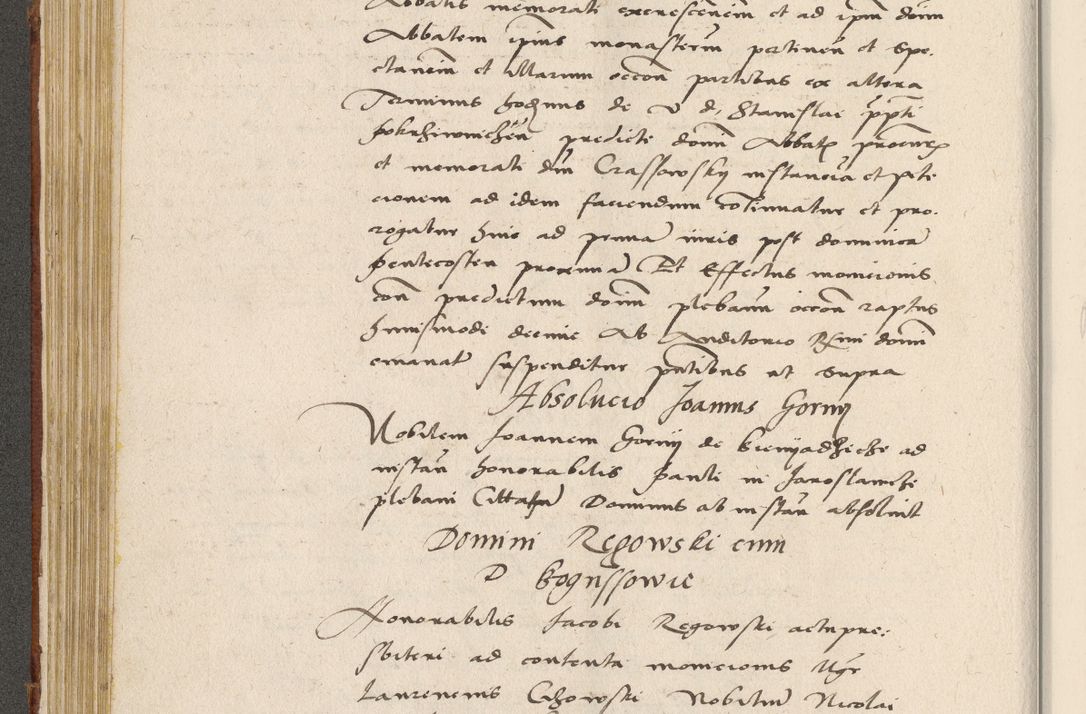 Zdjęcie nr 177 dla obiektu archiwalnego: Acta actorum coram R. D. Petro de Gamratis, archiepiscopo Gnesnensi et episcopo Cracoviensi, Legato nato ac Regni Poloniae primate ad annum 1543 - praesidente tunc Suae Rever. Paternitatis curiae cancellario R. D. Bartholomaeo Gantkowski, Posnaniensi et curiae nostrae cancellario.