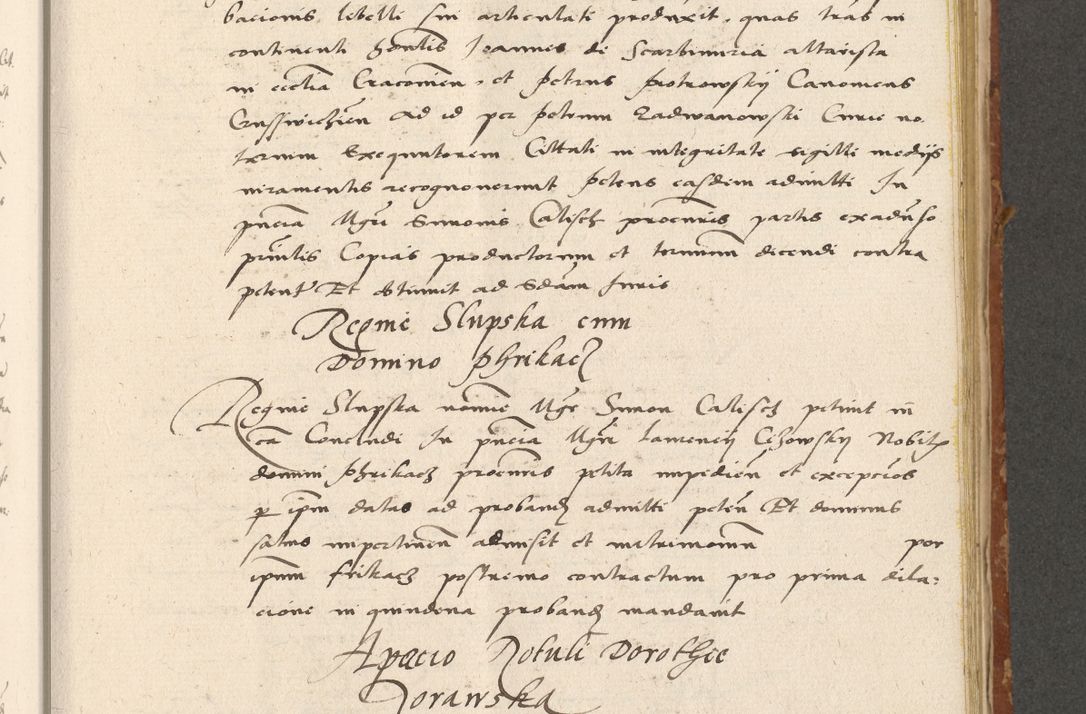 Zdjęcie nr 174 dla obiektu archiwalnego: Acta actorum coram R. D. Petro de Gamratis, archiepiscopo Gnesnensi et episcopo Cracoviensi, Legato nato ac Regni Poloniae primate ad annum 1543 - praesidente tunc Suae Rever. Paternitatis curiae cancellario R. D. Bartholomaeo Gantkowski, Posnaniensi et curiae nostrae cancellario.