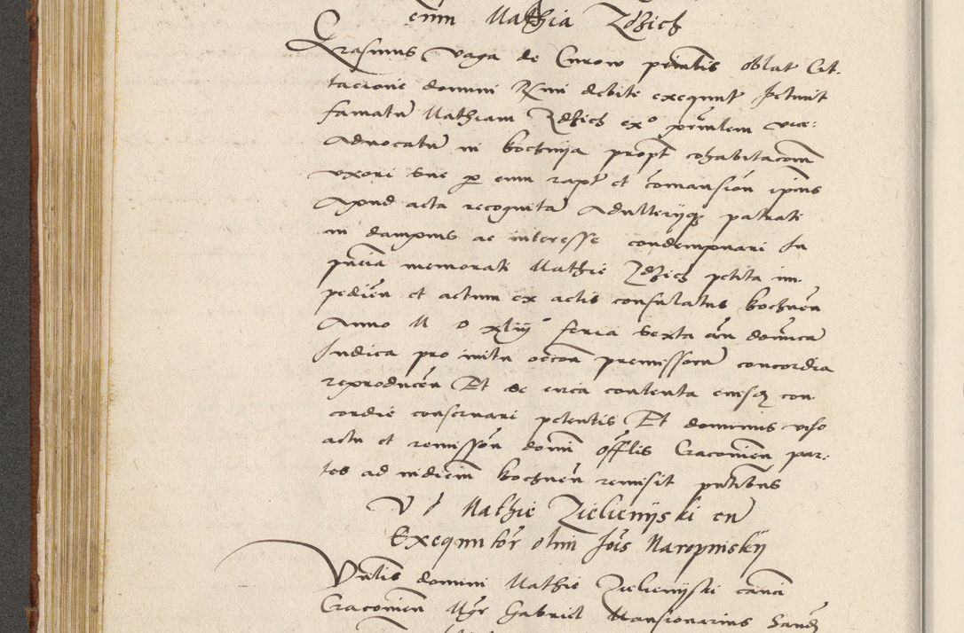 Zdjęcie nr 173 dla obiektu archiwalnego: Acta actorum coram R. D. Petro de Gamratis, archiepiscopo Gnesnensi et episcopo Cracoviensi, Legato nato ac Regni Poloniae primate ad annum 1543 - praesidente tunc Suae Rever. Paternitatis curiae cancellario R. D. Bartholomaeo Gantkowski, Posnaniensi et curiae nostrae cancellario.