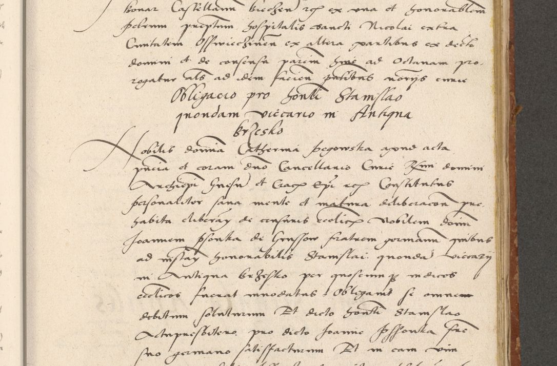 Zdjęcie nr 170 dla obiektu archiwalnego: Acta actorum coram R. D. Petro de Gamratis, archiepiscopo Gnesnensi et episcopo Cracoviensi, Legato nato ac Regni Poloniae primate ad annum 1543 - praesidente tunc Suae Rever. Paternitatis curiae cancellario R. D. Bartholomaeo Gantkowski, Posnaniensi et curiae nostrae cancellario.