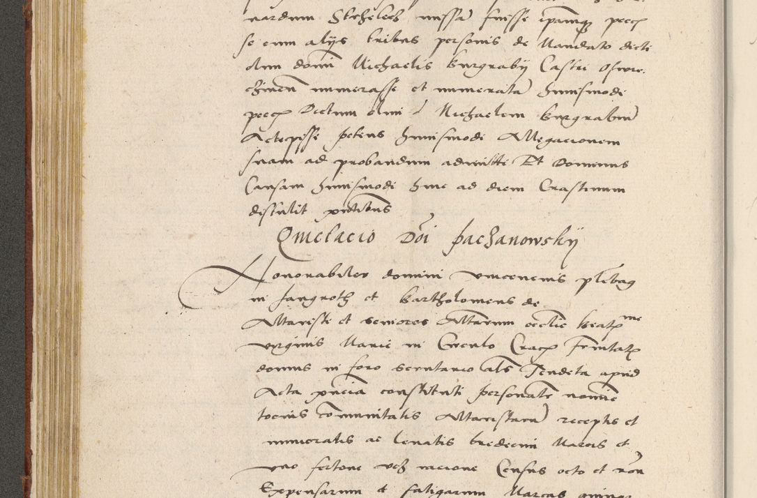 Zdjęcie nr 169 dla obiektu archiwalnego: Acta actorum coram R. D. Petro de Gamratis, archiepiscopo Gnesnensi et episcopo Cracoviensi, Legato nato ac Regni Poloniae primate ad annum 1543 - praesidente tunc Suae Rever. Paternitatis curiae cancellario R. D. Bartholomaeo Gantkowski, Posnaniensi et curiae nostrae cancellario.
