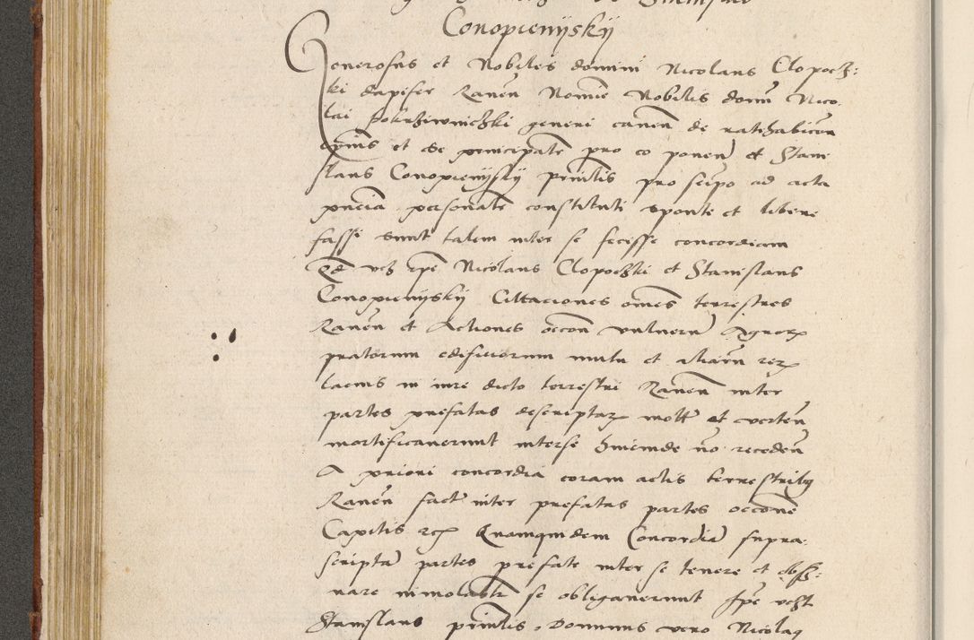 Zdjęcie nr 167 dla obiektu archiwalnego: Acta actorum coram R. D. Petro de Gamratis, archiepiscopo Gnesnensi et episcopo Cracoviensi, Legato nato ac Regni Poloniae primate ad annum 1543 - praesidente tunc Suae Rever. Paternitatis curiae cancellario R. D. Bartholomaeo Gantkowski, Posnaniensi et curiae nostrae cancellario.