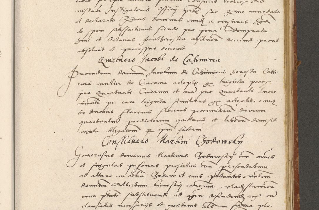 Zdjęcie nr 162 dla obiektu archiwalnego: Acta actorum coram R. D. Petro de Gamratis, archiepiscopo Gnesnensi et episcopo Cracoviensi, Legato nato ac Regni Poloniae primate ad annum 1543 - praesidente tunc Suae Rever. Paternitatis curiae cancellario R. D. Bartholomaeo Gantkowski, Posnaniensi et curiae nostrae cancellario.