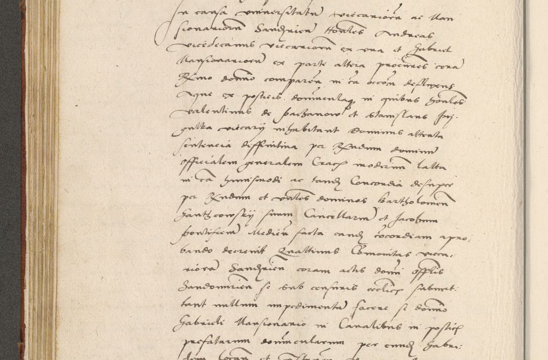 Zdjęcie nr 161 dla obiektu archiwalnego: Acta actorum coram R. D. Petro de Gamratis, archiepiscopo Gnesnensi et episcopo Cracoviensi, Legato nato ac Regni Poloniae primate ad annum 1543 - praesidente tunc Suae Rever. Paternitatis curiae cancellario R. D. Bartholomaeo Gantkowski, Posnaniensi et curiae nostrae cancellario.