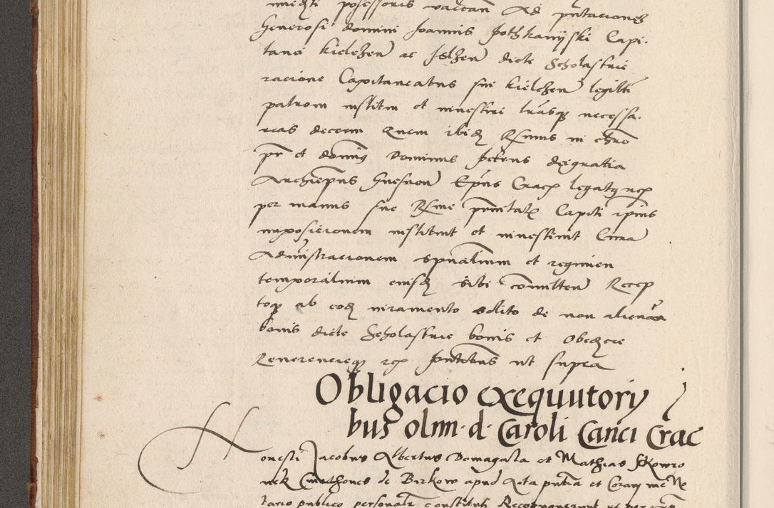Zdjęcie nr 159 dla obiektu archiwalnego: Acta actorum coram R. D. Petro de Gamratis, archiepiscopo Gnesnensi et episcopo Cracoviensi, Legato nato ac Regni Poloniae primate ad annum 1543 - praesidente tunc Suae Rever. Paternitatis curiae cancellario R. D. Bartholomaeo Gantkowski, Posnaniensi et curiae nostrae cancellario.