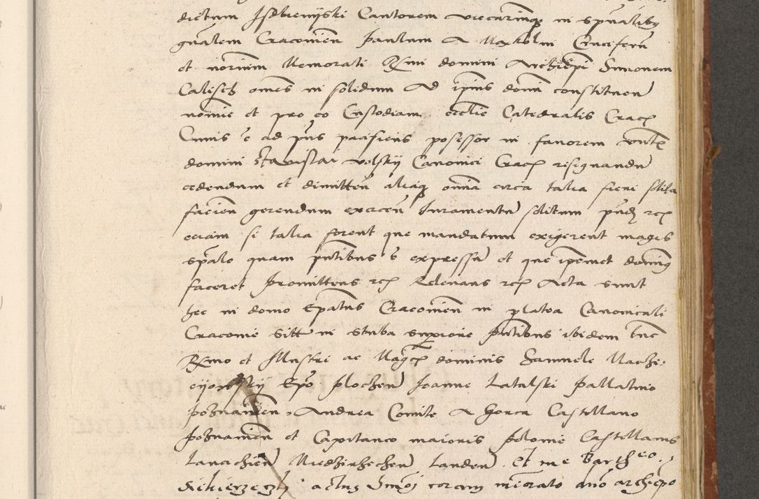 Zdjęcie nr 158 dla obiektu archiwalnego: Acta actorum coram R. D. Petro de Gamratis, archiepiscopo Gnesnensi et episcopo Cracoviensi, Legato nato ac Regni Poloniae primate ad annum 1543 - praesidente tunc Suae Rever. Paternitatis curiae cancellario R. D. Bartholomaeo Gantkowski, Posnaniensi et curiae nostrae cancellario.
