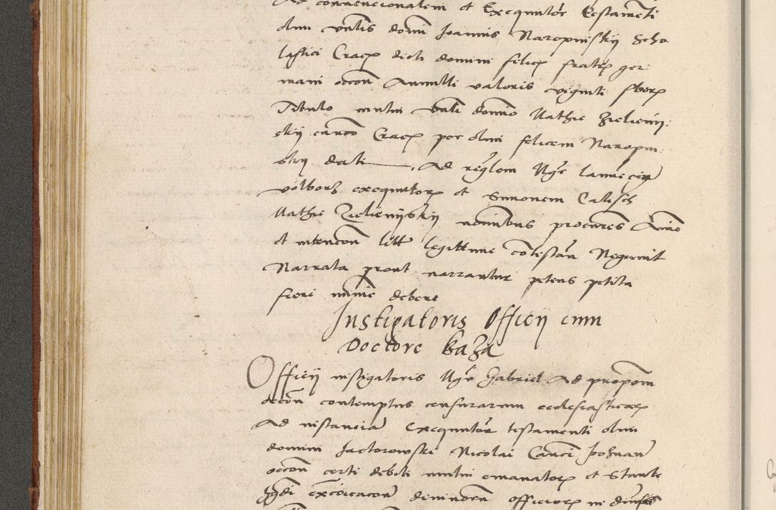 Zdjęcie nr 147 dla obiektu archiwalnego: Acta actorum coram R. D. Petro de Gamratis, archiepiscopo Gnesnensi et episcopo Cracoviensi, Legato nato ac Regni Poloniae primate ad annum 1543 - praesidente tunc Suae Rever. Paternitatis curiae cancellario R. D. Bartholomaeo Gantkowski, Posnaniensi et curiae nostrae cancellario.