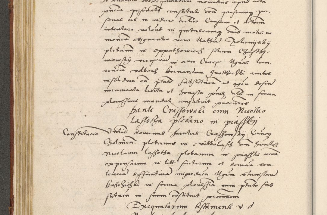 Zdjęcie nr 145 dla obiektu archiwalnego: Acta actorum coram R. D. Petro de Gamratis, archiepiscopo Gnesnensi et episcopo Cracoviensi, Legato nato ac Regni Poloniae primate ad annum 1543 - praesidente tunc Suae Rever. Paternitatis curiae cancellario R. D. Bartholomaeo Gantkowski, Posnaniensi et curiae nostrae cancellario.