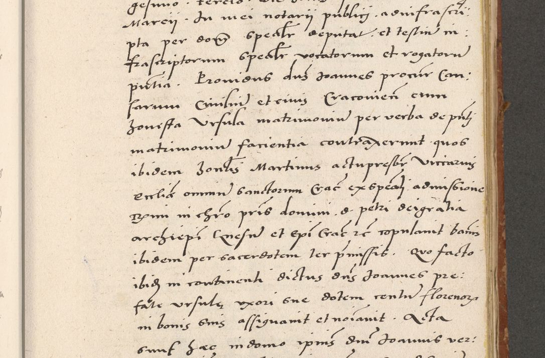 Zdjęcie nr 144 dla obiektu archiwalnego: Acta actorum coram R. D. Petro de Gamratis, archiepiscopo Gnesnensi et episcopo Cracoviensi, Legato nato ac Regni Poloniae primate ad annum 1543 - praesidente tunc Suae Rever. Paternitatis curiae cancellario R. D. Bartholomaeo Gantkowski, Posnaniensi et curiae nostrae cancellario.