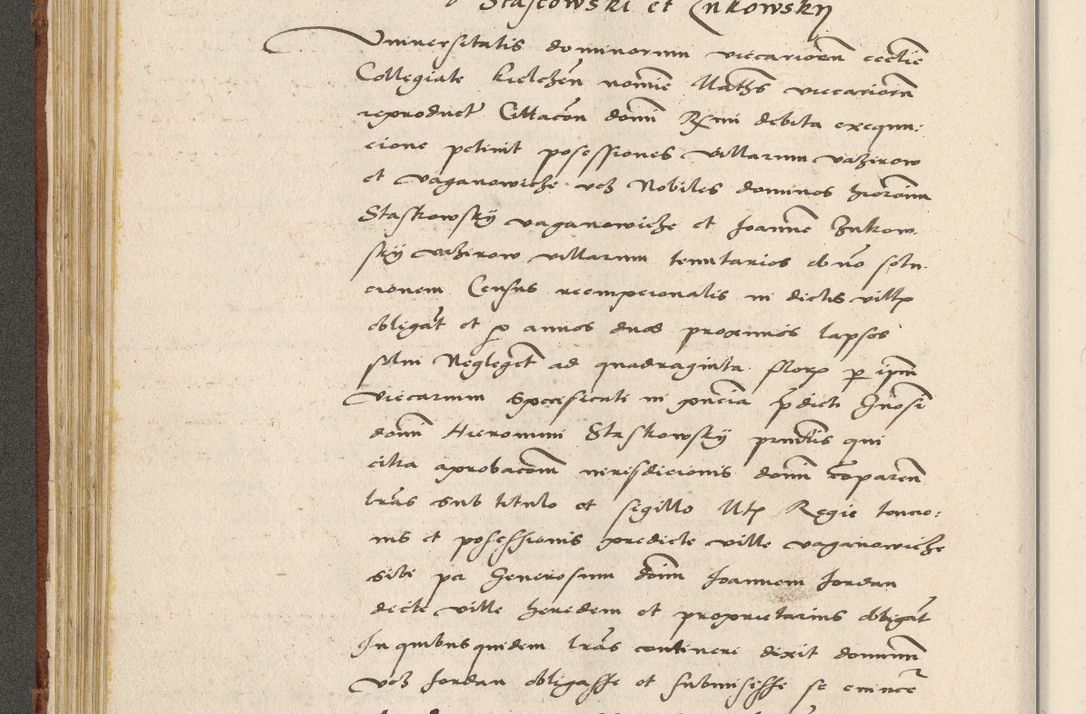 Zdjęcie nr 139 dla obiektu archiwalnego: Acta actorum coram R. D. Petro de Gamratis, archiepiscopo Gnesnensi et episcopo Cracoviensi, Legato nato ac Regni Poloniae primate ad annum 1543 - praesidente tunc Suae Rever. Paternitatis curiae cancellario R. D. Bartholomaeo Gantkowski, Posnaniensi et curiae nostrae cancellario.