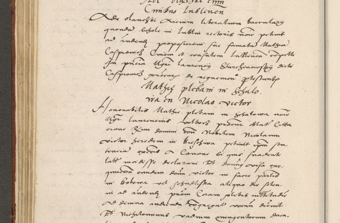 Zdjęcie nr 137 dla obiektu archiwalnego: Acta actorum coram R. D. Petro de Gamratis, archiepiscopo Gnesnensi et episcopo Cracoviensi, Legato nato ac Regni Poloniae primate ad annum 1543 - praesidente tunc Suae Rever. Paternitatis curiae cancellario R. D. Bartholomaeo Gantkowski, Posnaniensi et curiae nostrae cancellario.