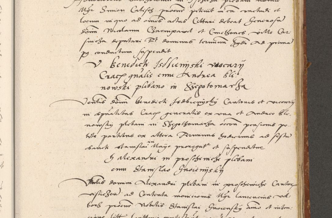 Zdjęcie nr 140 dla obiektu archiwalnego: Acta actorum coram R. D. Petro de Gamratis, archiepiscopo Gnesnensi et episcopo Cracoviensi, Legato nato ac Regni Poloniae primate ad annum 1543 - praesidente tunc Suae Rever. Paternitatis curiae cancellario R. D. Bartholomaeo Gantkowski, Posnaniensi et curiae nostrae cancellario.
