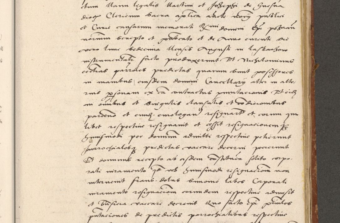 Zdjęcie nr 138 dla obiektu archiwalnego: Acta actorum coram R. D. Petro de Gamratis, archiepiscopo Gnesnensi et episcopo Cracoviensi, Legato nato ac Regni Poloniae primate ad annum 1543 - praesidente tunc Suae Rever. Paternitatis curiae cancellario R. D. Bartholomaeo Gantkowski, Posnaniensi et curiae nostrae cancellario.