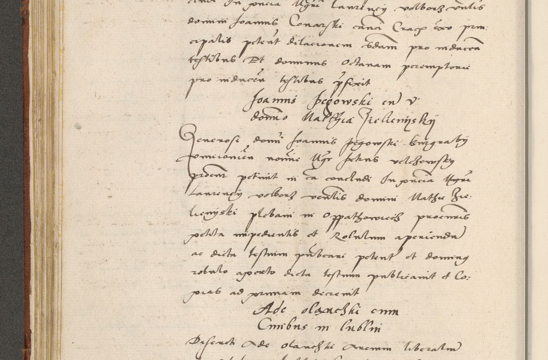 Zdjęcie nr 123 dla obiektu archiwalnego: Acta actorum coram R. D. Petro de Gamratis, archiepiscopo Gnesnensi et episcopo Cracoviensi, Legato nato ac Regni Poloniae primate ad annum 1543 - praesidente tunc Suae Rever. Paternitatis curiae cancellario R. D. Bartholomaeo Gantkowski, Posnaniensi et curiae nostrae cancellario.
