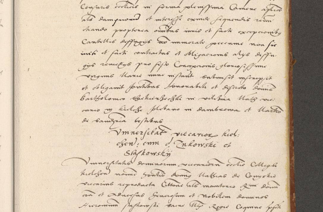 Zdjęcie nr 116 dla obiektu archiwalnego: Acta actorum coram R. D. Petro de Gamratis, archiepiscopo Gnesnensi et episcopo Cracoviensi, Legato nato ac Regni Poloniae primate ad annum 1543 - praesidente tunc Suae Rever. Paternitatis curiae cancellario R. D. Bartholomaeo Gantkowski, Posnaniensi et curiae nostrae cancellario.