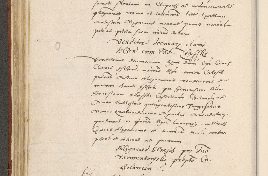 Zdjęcie nr 115 dla obiektu archiwalnego: Acta actorum coram R. D. Petro de Gamratis, archiepiscopo Gnesnensi et episcopo Cracoviensi, Legato nato ac Regni Poloniae primate ad annum 1543 - praesidente tunc Suae Rever. Paternitatis curiae cancellario R. D. Bartholomaeo Gantkowski, Posnaniensi et curiae nostrae cancellario.