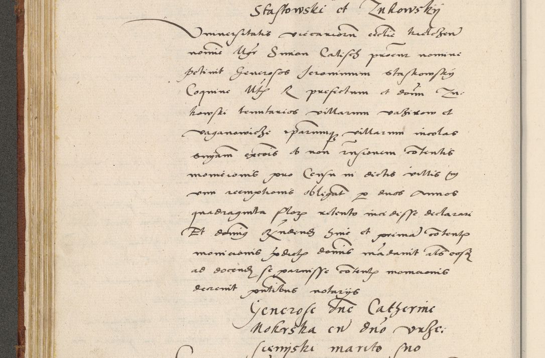 Zdjęcie nr 109 dla obiektu archiwalnego: Acta actorum coram R. D. Petro de Gamratis, archiepiscopo Gnesnensi et episcopo Cracoviensi, Legato nato ac Regni Poloniae primate ad annum 1543 - praesidente tunc Suae Rever. Paternitatis curiae cancellario R. D. Bartholomaeo Gantkowski, Posnaniensi et curiae nostrae cancellario.