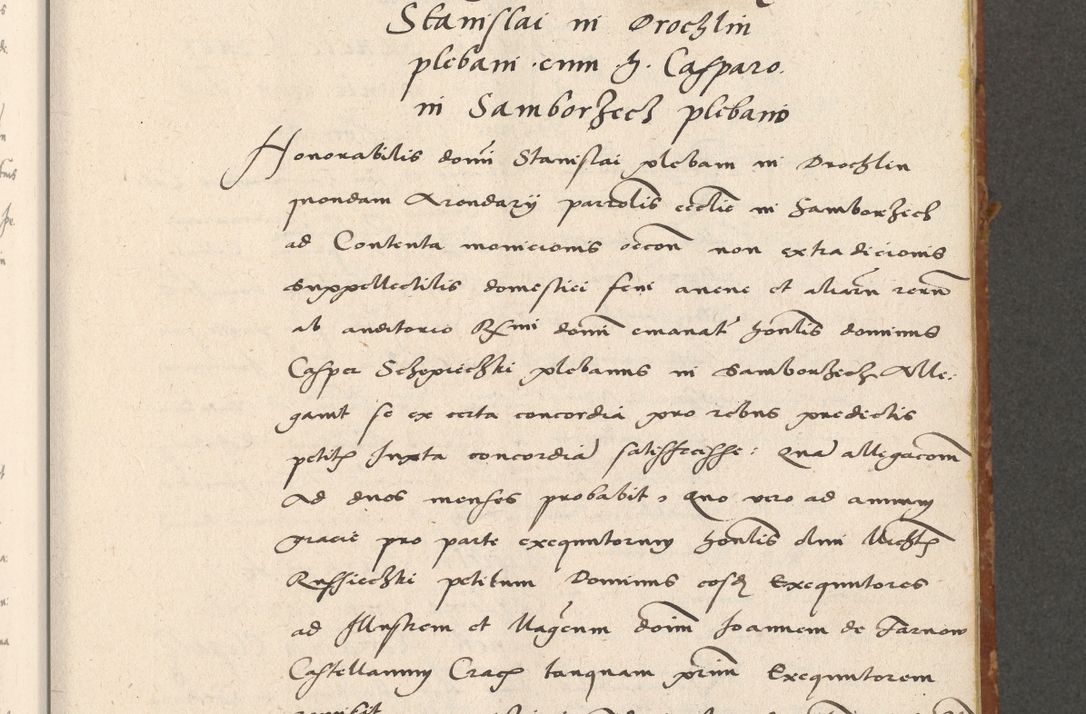 Zdjęcie nr 102 dla obiektu archiwalnego: Acta actorum coram R. D. Petro de Gamratis, archiepiscopo Gnesnensi et episcopo Cracoviensi, Legato nato ac Regni Poloniae primate ad annum 1543 - praesidente tunc Suae Rever. Paternitatis curiae cancellario R. D. Bartholomaeo Gantkowski, Posnaniensi et curiae nostrae cancellario.