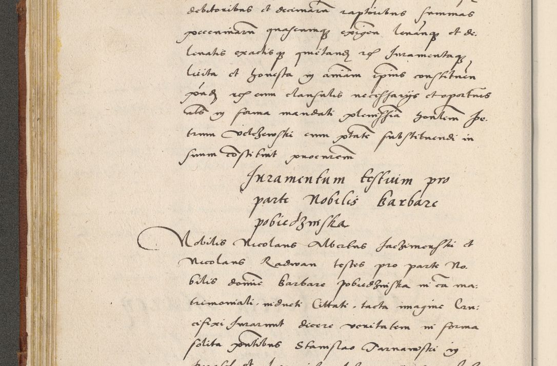 Zdjęcie nr 101 dla obiektu archiwalnego: Acta actorum coram R. D. Petro de Gamratis, archiepiscopo Gnesnensi et episcopo Cracoviensi, Legato nato ac Regni Poloniae primate ad annum 1543 - praesidente tunc Suae Rever. Paternitatis curiae cancellario R. D. Bartholomaeo Gantkowski, Posnaniensi et curiae nostrae cancellario.