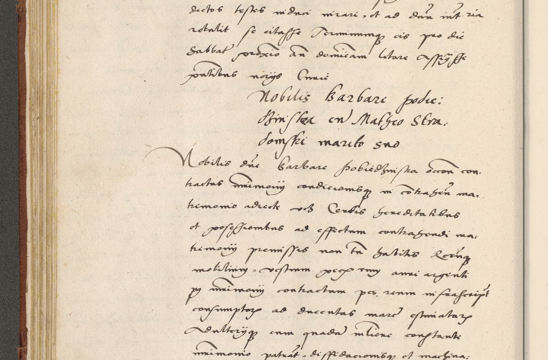 Zdjęcie nr 99 dla obiektu archiwalnego: Acta actorum coram R. D. Petro de Gamratis, archiepiscopo Gnesnensi et episcopo Cracoviensi, Legato nato ac Regni Poloniae primate ad annum 1543 - praesidente tunc Suae Rever. Paternitatis curiae cancellario R. D. Bartholomaeo Gantkowski, Posnaniensi et curiae nostrae cancellario.