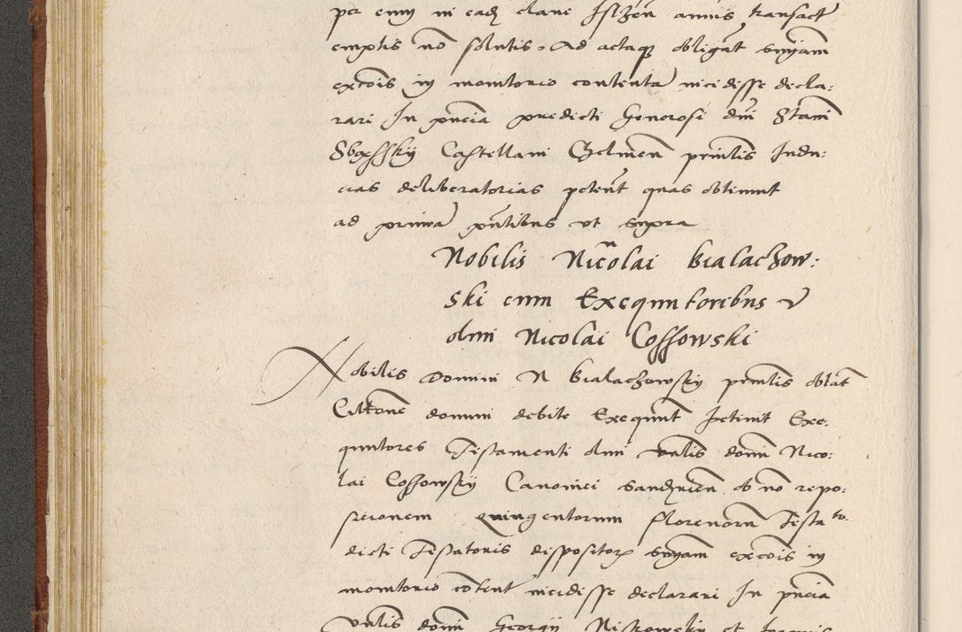 Zdjęcie nr 97 dla obiektu archiwalnego: Acta actorum coram R. D. Petro de Gamratis, archiepiscopo Gnesnensi et episcopo Cracoviensi, Legato nato ac Regni Poloniae primate ad annum 1543 - praesidente tunc Suae Rever. Paternitatis curiae cancellario R. D. Bartholomaeo Gantkowski, Posnaniensi et curiae nostrae cancellario.