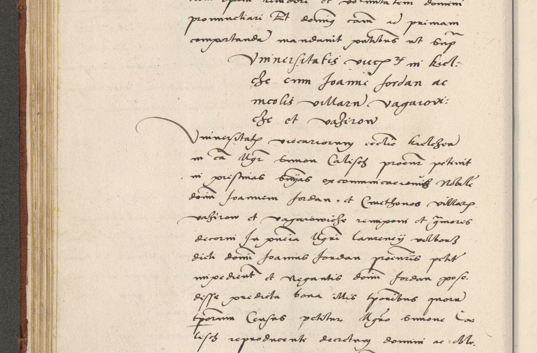 Zdjęcie nr 95 dla obiektu archiwalnego: Acta actorum coram R. D. Petro de Gamratis, archiepiscopo Gnesnensi et episcopo Cracoviensi, Legato nato ac Regni Poloniae primate ad annum 1543 - praesidente tunc Suae Rever. Paternitatis curiae cancellario R. D. Bartholomaeo Gantkowski, Posnaniensi et curiae nostrae cancellario.