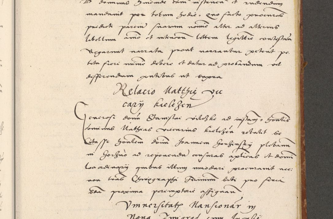 Zdjęcie nr 94 dla obiektu archiwalnego: Acta actorum coram R. D. Petro de Gamratis, archiepiscopo Gnesnensi et episcopo Cracoviensi, Legato nato ac Regni Poloniae primate ad annum 1543 - praesidente tunc Suae Rever. Paternitatis curiae cancellario R. D. Bartholomaeo Gantkowski, Posnaniensi et curiae nostrae cancellario.