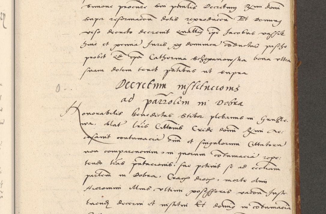 Zdjęcie nr 88 dla obiektu archiwalnego: Acta actorum coram R. D. Petro de Gamratis, archiepiscopo Gnesnensi et episcopo Cracoviensi, Legato nato ac Regni Poloniae primate ad annum 1543 - praesidente tunc Suae Rever. Paternitatis curiae cancellario R. D. Bartholomaeo Gantkowski, Posnaniensi et curiae nostrae cancellario.