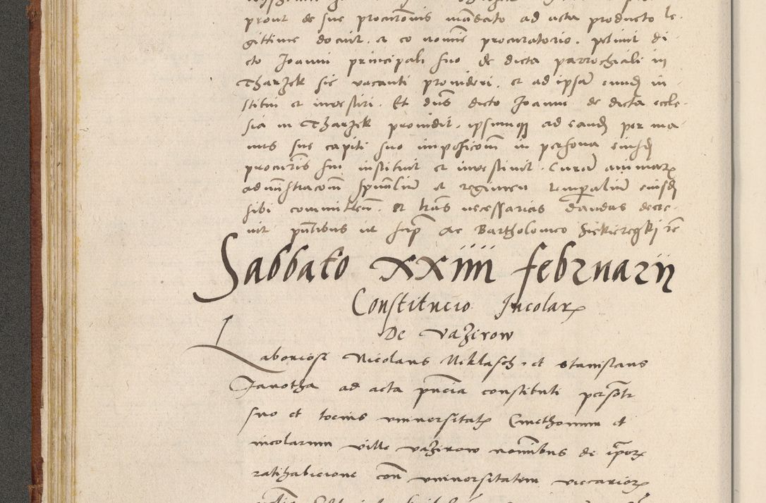 Zdjęcie nr 83 dla obiektu archiwalnego: Acta actorum coram R. D. Petro de Gamratis, archiepiscopo Gnesnensi et episcopo Cracoviensi, Legato nato ac Regni Poloniae primate ad annum 1543 - praesidente tunc Suae Rever. Paternitatis curiae cancellario R. D. Bartholomaeo Gantkowski, Posnaniensi et curiae nostrae cancellario.