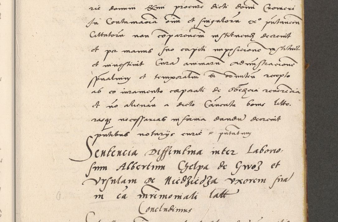 Zdjęcie nr 80 dla obiektu archiwalnego: Acta actorum coram R. D. Petro de Gamratis, archiepiscopo Gnesnensi et episcopo Cracoviensi, Legato nato ac Regni Poloniae primate ad annum 1543 - praesidente tunc Suae Rever. Paternitatis curiae cancellario R. D. Bartholomaeo Gantkowski, Posnaniensi et curiae nostrae cancellario.