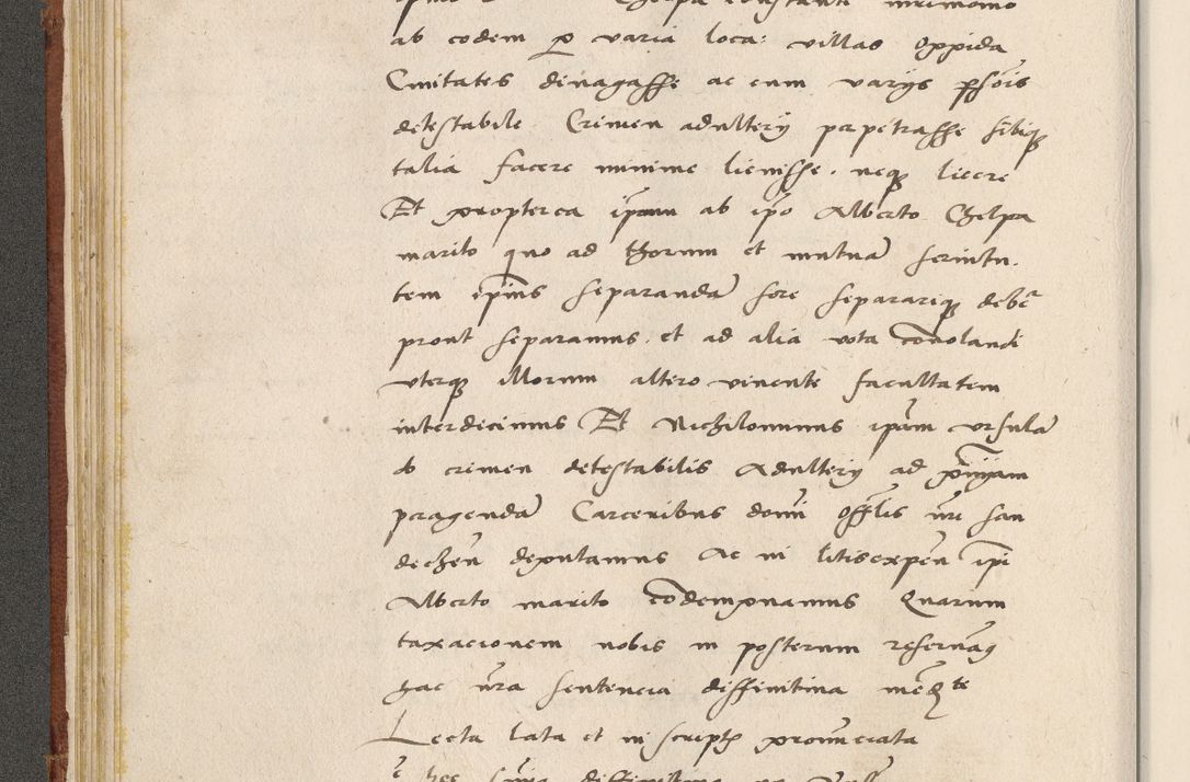 Zdjęcie nr 81 dla obiektu archiwalnego: Acta actorum coram R. D. Petro de Gamratis, archiepiscopo Gnesnensi et episcopo Cracoviensi, Legato nato ac Regni Poloniae primate ad annum 1543 - praesidente tunc Suae Rever. Paternitatis curiae cancellario R. D. Bartholomaeo Gantkowski, Posnaniensi et curiae nostrae cancellario.