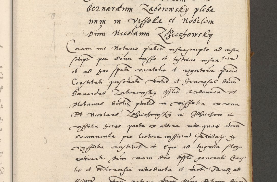 Zdjęcie nr 74 dla obiektu archiwalnego: Acta actorum coram R. D. Petro de Gamratis, archiepiscopo Gnesnensi et episcopo Cracoviensi, Legato nato ac Regni Poloniae primate ad annum 1543 - praesidente tunc Suae Rever. Paternitatis curiae cancellario R. D. Bartholomaeo Gantkowski, Posnaniensi et curiae nostrae cancellario.
