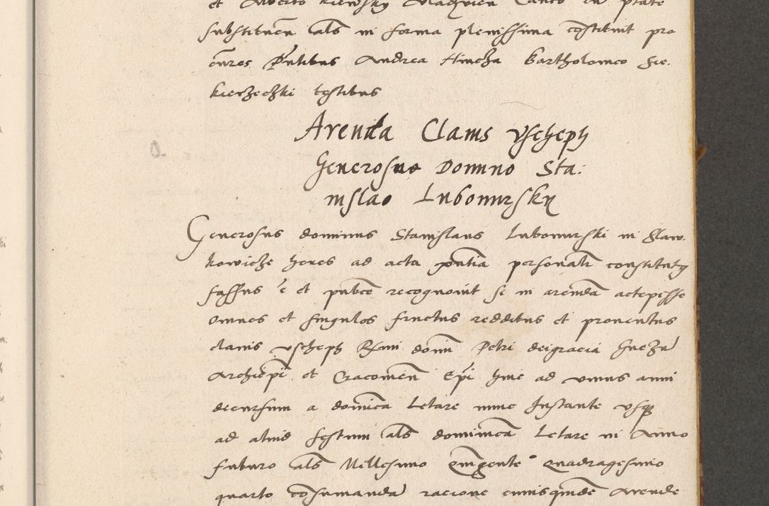Zdjęcie nr 70 dla obiektu archiwalnego: Acta actorum coram R. D. Petro de Gamratis, archiepiscopo Gnesnensi et episcopo Cracoviensi, Legato nato ac Regni Poloniae primate ad annum 1543 - praesidente tunc Suae Rever. Paternitatis curiae cancellario R. D. Bartholomaeo Gantkowski, Posnaniensi et curiae nostrae cancellario.