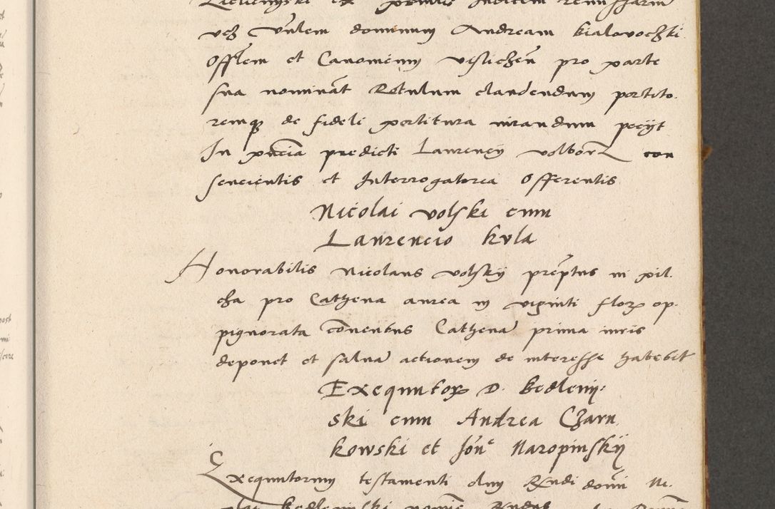 Zdjęcie nr 68 dla obiektu archiwalnego: Acta actorum coram R. D. Petro de Gamratis, archiepiscopo Gnesnensi et episcopo Cracoviensi, Legato nato ac Regni Poloniae primate ad annum 1543 - praesidente tunc Suae Rever. Paternitatis curiae cancellario R. D. Bartholomaeo Gantkowski, Posnaniensi et curiae nostrae cancellario.