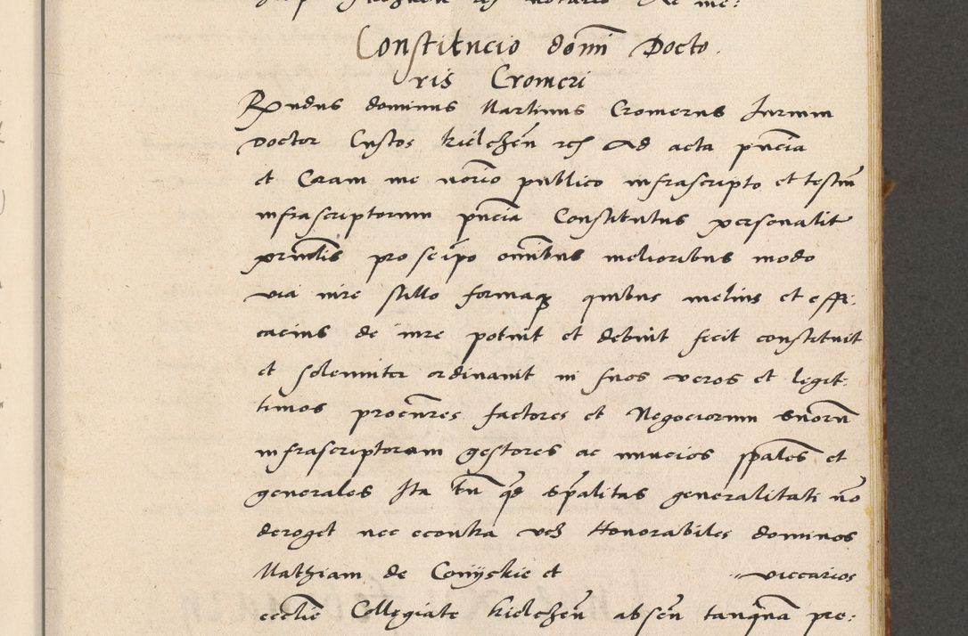 Zdjęcie nr 52 dla obiektu archiwalnego: Acta actorum coram R. D. Petro de Gamratis, archiepiscopo Gnesnensi et episcopo Cracoviensi, Legato nato ac Regni Poloniae primate ad annum 1543 - praesidente tunc Suae Rever. Paternitatis curiae cancellario R. D. Bartholomaeo Gantkowski, Posnaniensi et curiae nostrae cancellario.