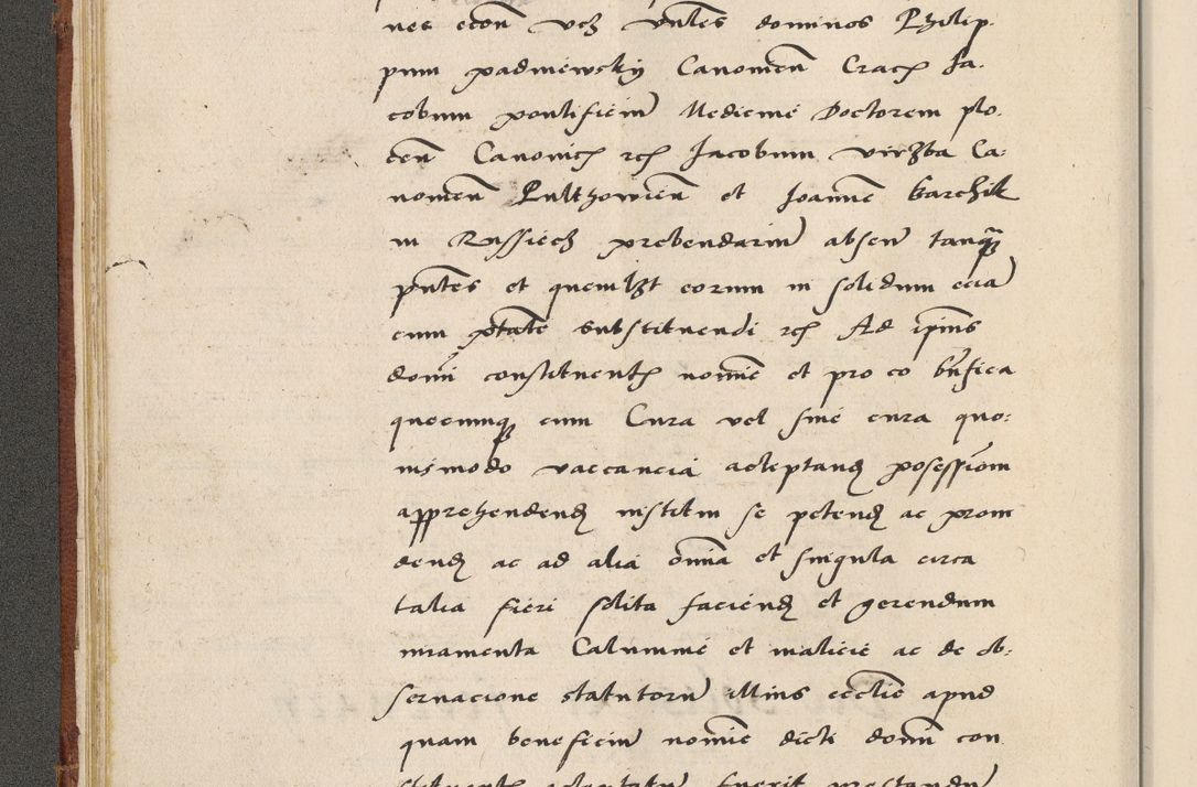 Zdjęcie nr 51 dla obiektu archiwalnego: Acta actorum coram R. D. Petro de Gamratis, archiepiscopo Gnesnensi et episcopo Cracoviensi, Legato nato ac Regni Poloniae primate ad annum 1543 - praesidente tunc Suae Rever. Paternitatis curiae cancellario R. D. Bartholomaeo Gantkowski, Posnaniensi et curiae nostrae cancellario.