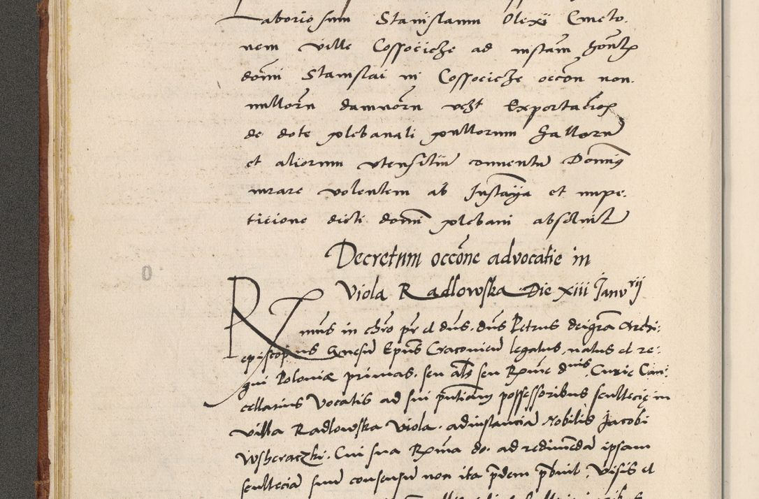 Zdjęcie nr 47 dla obiektu archiwalnego: Acta actorum coram R. D. Petro de Gamratis, archiepiscopo Gnesnensi et episcopo Cracoviensi, Legato nato ac Regni Poloniae primate ad annum 1543 - praesidente tunc Suae Rever. Paternitatis curiae cancellario R. D. Bartholomaeo Gantkowski, Posnaniensi et curiae nostrae cancellario.