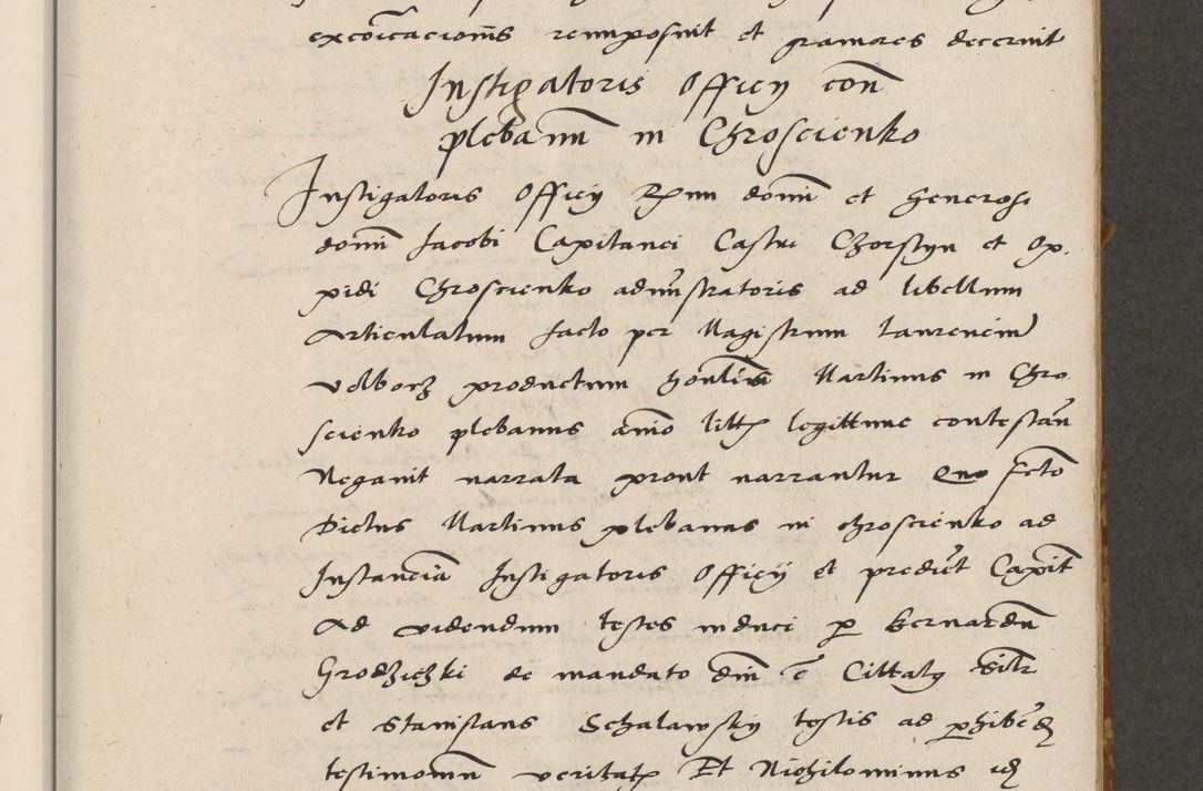 Zdjęcie nr 44 dla obiektu archiwalnego: Acta actorum coram R. D. Petro de Gamratis, archiepiscopo Gnesnensi et episcopo Cracoviensi, Legato nato ac Regni Poloniae primate ad annum 1543 - praesidente tunc Suae Rever. Paternitatis curiae cancellario R. D. Bartholomaeo Gantkowski, Posnaniensi et curiae nostrae cancellario.