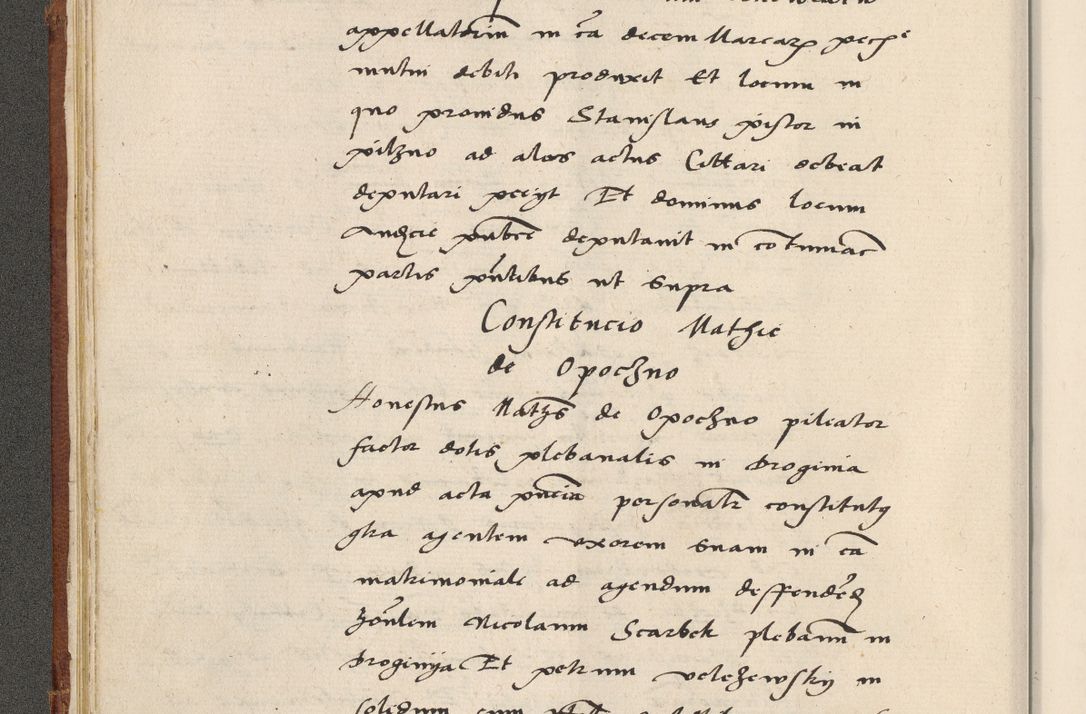 Zdjęcie nr 45 dla obiektu archiwalnego: Acta actorum coram R. D. Petro de Gamratis, archiepiscopo Gnesnensi et episcopo Cracoviensi, Legato nato ac Regni Poloniae primate ad annum 1543 - praesidente tunc Suae Rever. Paternitatis curiae cancellario R. D. Bartholomaeo Gantkowski, Posnaniensi et curiae nostrae cancellario.