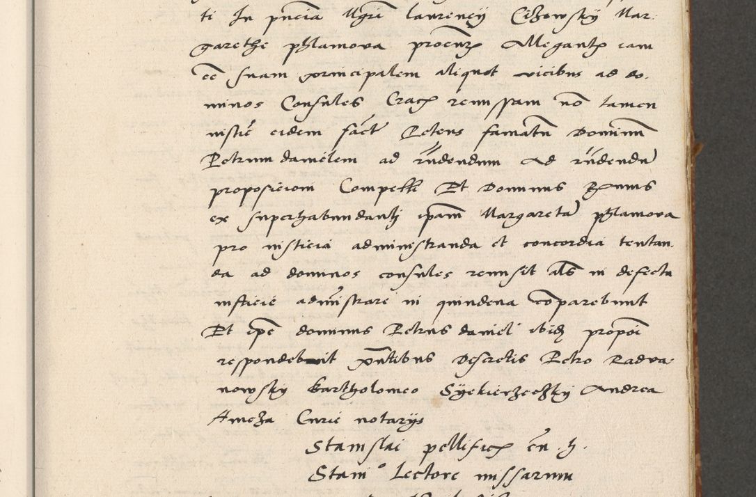 Zdjęcie nr 40 dla obiektu archiwalnego: Acta actorum coram R. D. Petro de Gamratis, archiepiscopo Gnesnensi et episcopo Cracoviensi, Legato nato ac Regni Poloniae primate ad annum 1543 - praesidente tunc Suae Rever. Paternitatis curiae cancellario R. D. Bartholomaeo Gantkowski, Posnaniensi et curiae nostrae cancellario.