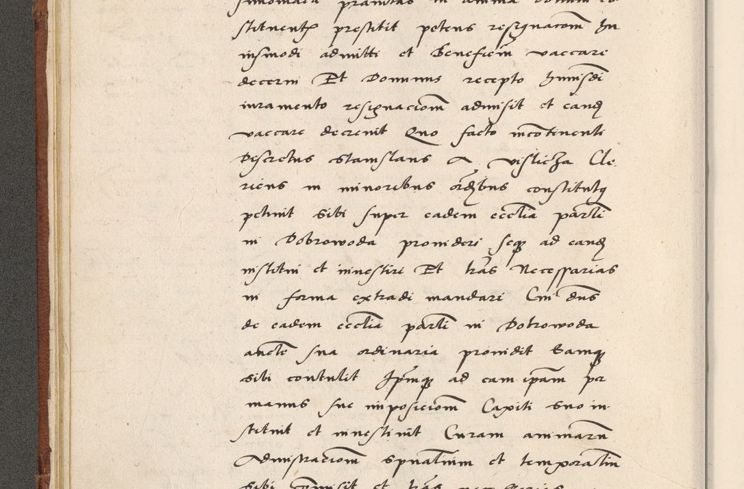 Zdjęcie nr 39 dla obiektu archiwalnego: Acta actorum coram R. D. Petro de Gamratis, archiepiscopo Gnesnensi et episcopo Cracoviensi, Legato nato ac Regni Poloniae primate ad annum 1543 - praesidente tunc Suae Rever. Paternitatis curiae cancellario R. D. Bartholomaeo Gantkowski, Posnaniensi et curiae nostrae cancellario.