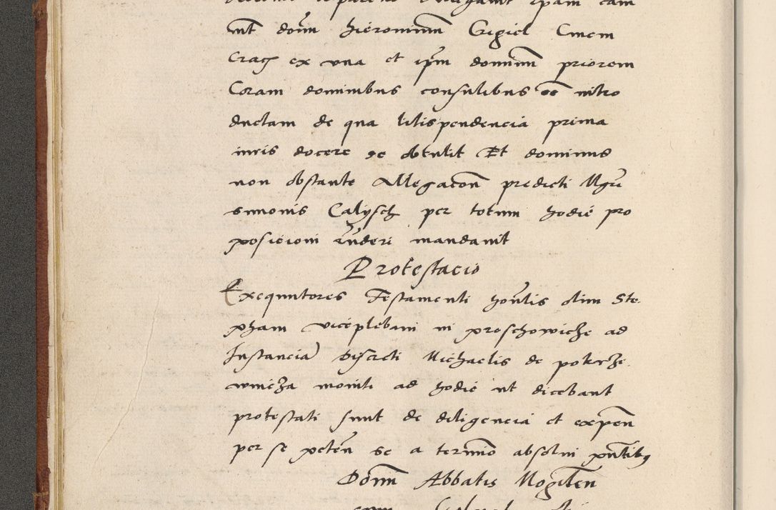 Zdjęcie nr 43 dla obiektu archiwalnego: Acta actorum coram R. D. Petro de Gamratis, archiepiscopo Gnesnensi et episcopo Cracoviensi, Legato nato ac Regni Poloniae primate ad annum 1543 - praesidente tunc Suae Rever. Paternitatis curiae cancellario R. D. Bartholomaeo Gantkowski, Posnaniensi et curiae nostrae cancellario.