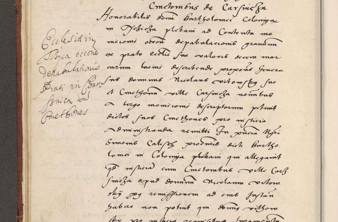 Zdjęcie nr 41 dla obiektu archiwalnego: Acta actorum coram R. D. Petro de Gamratis, archiepiscopo Gnesnensi et episcopo Cracoviensi, Legato nato ac Regni Poloniae primate ad annum 1543 - praesidente tunc Suae Rever. Paternitatis curiae cancellario R. D. Bartholomaeo Gantkowski, Posnaniensi et curiae nostrae cancellario.