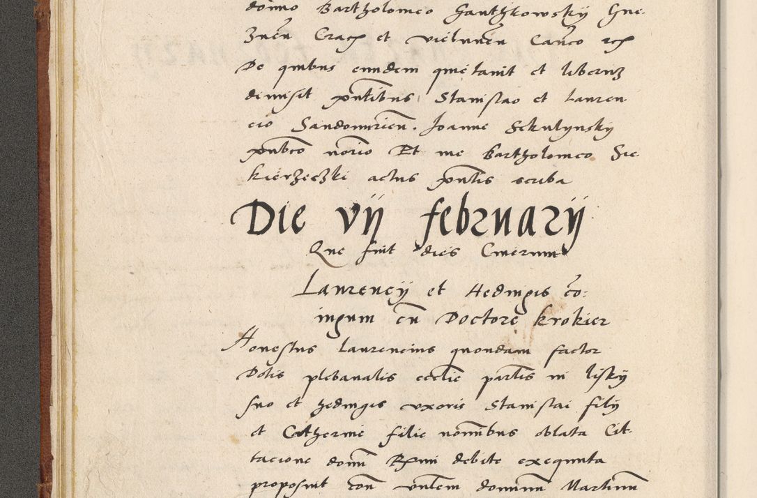 Zdjęcie nr 37 dla obiektu archiwalnego: Acta actorum coram R. D. Petro de Gamratis, archiepiscopo Gnesnensi et episcopo Cracoviensi, Legato nato ac Regni Poloniae primate ad annum 1543 - praesidente tunc Suae Rever. Paternitatis curiae cancellario R. D. Bartholomaeo Gantkowski, Posnaniensi et curiae nostrae cancellario.