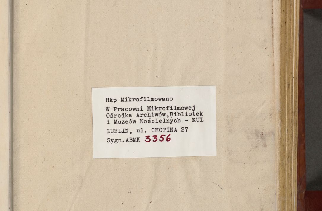 Zdjęcie nr 4 dla obiektu archiwalnego: Acta actorum coram R. D. Petro de Gamratis, archiepiscopo Gnesnensi et episcopo Cracoviensi, Legato nato et Regni Poloniar primate ad a. D. 1544 et 1545 acticatorum - praesidente tunc Suae Rev. Paternitatis curiae cancellario R. D. Bertholomaeo Gantkowski, archidiacono Cracoviensi, Gnesnensi et Posnaniensi canonico.