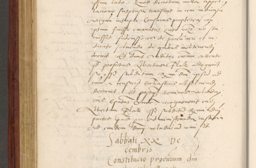 Zdjęcie nr 399 dla obiektu archiwalnego: Acta actorum coram R. D. Petro de Gamratis, archiepiscopo Gnesnensi et episcopo Cracoviensi, Legato nato et Regni Poloniar primate ad a. D. 1544 et 1545 acticatorum - praesidente tunc Suae Rev. Paternitatis curiae cancellario R. D. Bertholomaeo Gantkowski, archidiacono Cracoviensi, Gnesnensi et Posnaniensi canonico.