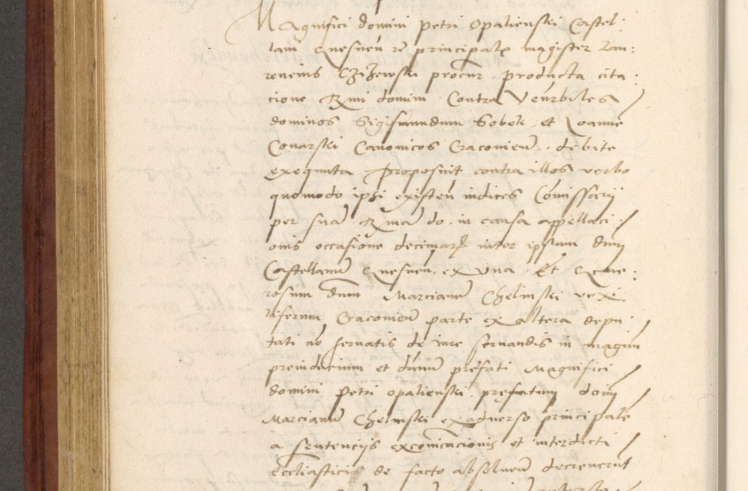 Zdjęcie nr 397 dla obiektu archiwalnego: Acta actorum coram R. D. Petro de Gamratis, archiepiscopo Gnesnensi et episcopo Cracoviensi, Legato nato et Regni Poloniar primate ad a. D. 1544 et 1545 acticatorum - praesidente tunc Suae Rev. Paternitatis curiae cancellario R. D. Bertholomaeo Gantkowski, archidiacono Cracoviensi, Gnesnensi et Posnaniensi canonico.